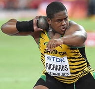 Excitement in The Shot Put: O’Dayne Richards