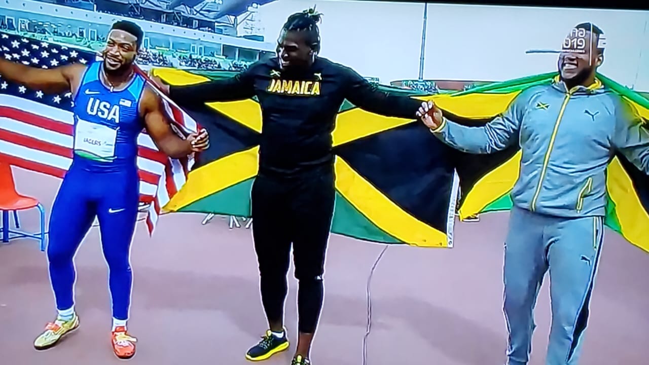 Dacres win gold at Pan American Games