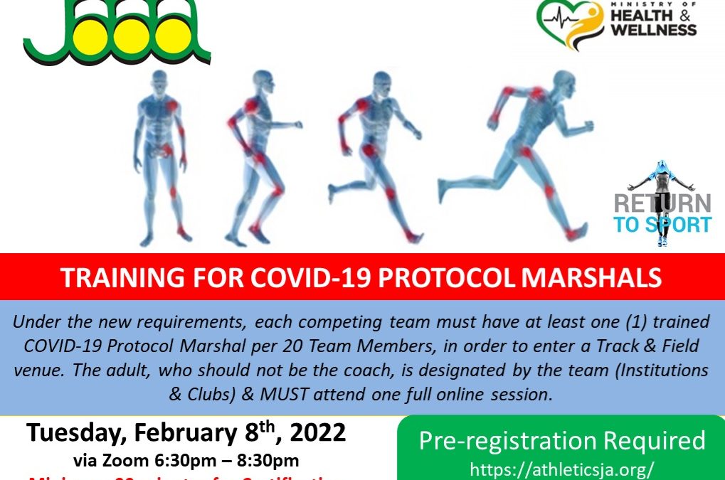 2022#2 – JAAA/MOHW COVID-19 Protocol Marshal Training