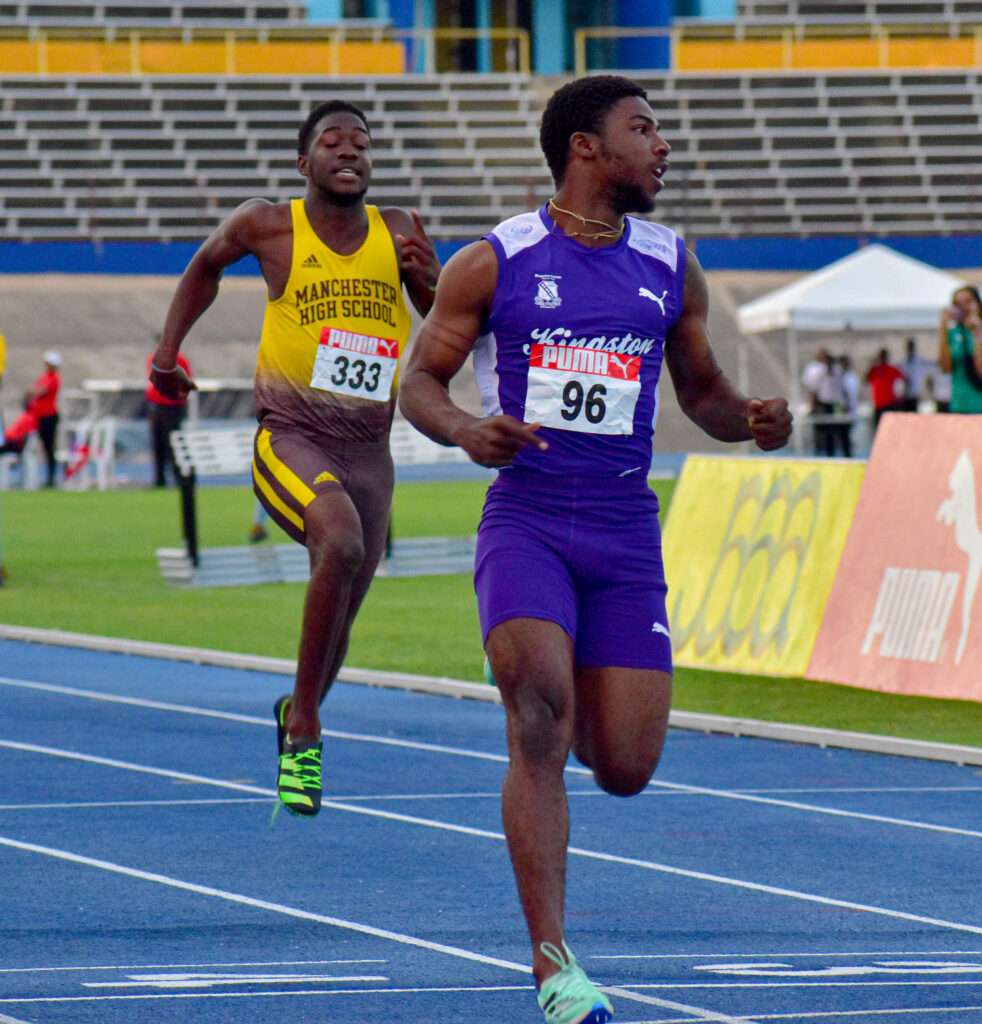 Bouwahjgie Nkrumie of Dr. Speed Track Club