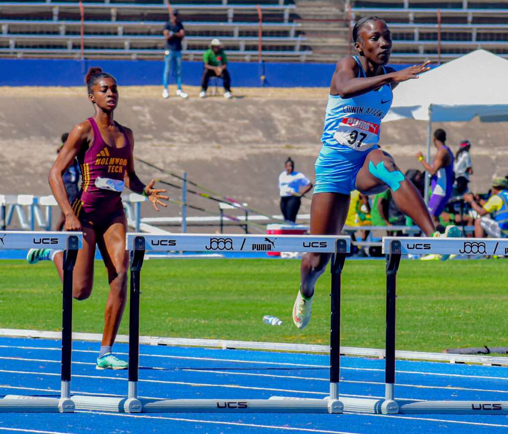 Toyan Beckford of Edwin Allen - JAAA/Carifta Trials 2023