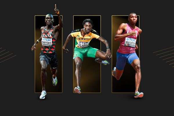 Jamaican Roshawn Clarke 1 of 3 finalists for World Athletics 2023 Men’s Rising Star Award