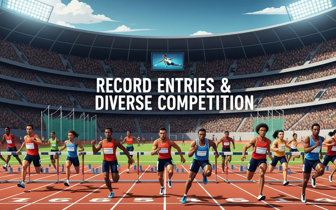 Record Entries and Diverse Competition Set for JAAA/Puma National Championships