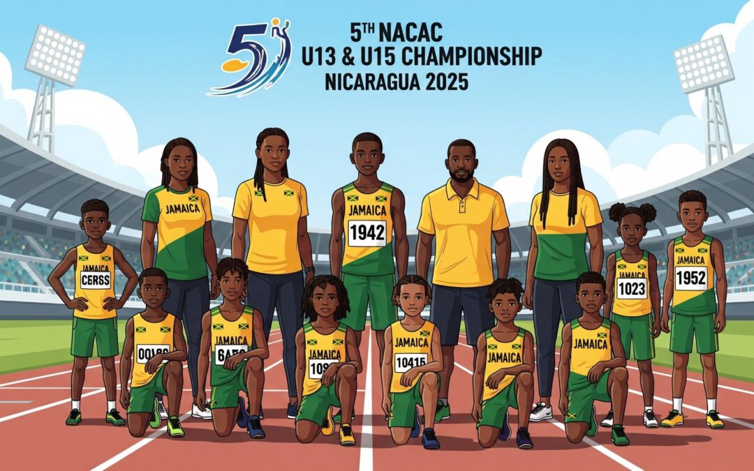 Young Jamaican Athletes Ready to Shine at NACAC U13 & U15 Championships in Nicaragua