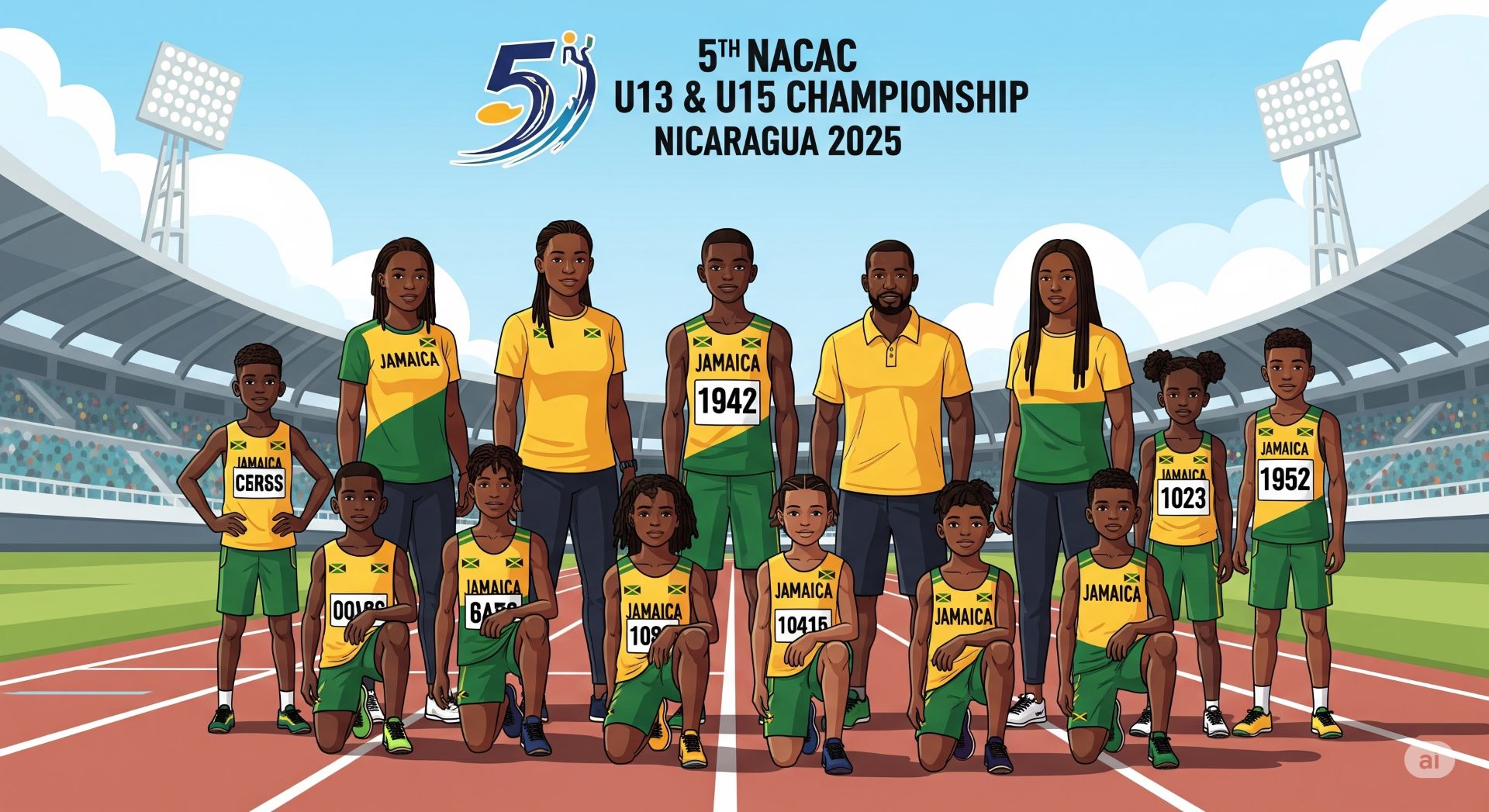 Featured Image for [Young Jamaican Athletes Ready to Shine at NACAC U13 & U15 Championships in Nicaragua] article